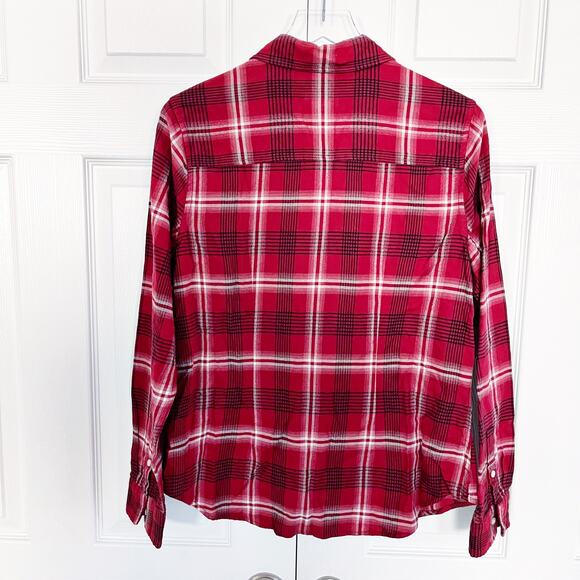 Pendleton Red Plaid Button Down Flannel - Picture 6 of 6